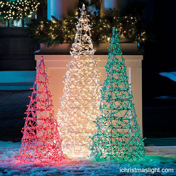 Outdoor Lighted Christmas Decorations Wholesale
 mercial Christmas decor LED light trees
