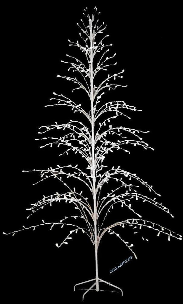 Outdoor Lighted Christmas Tree
 6 LIGHTED OUTDOOR METAL TWIG CHRISTMAS TREE PRE LIT 300