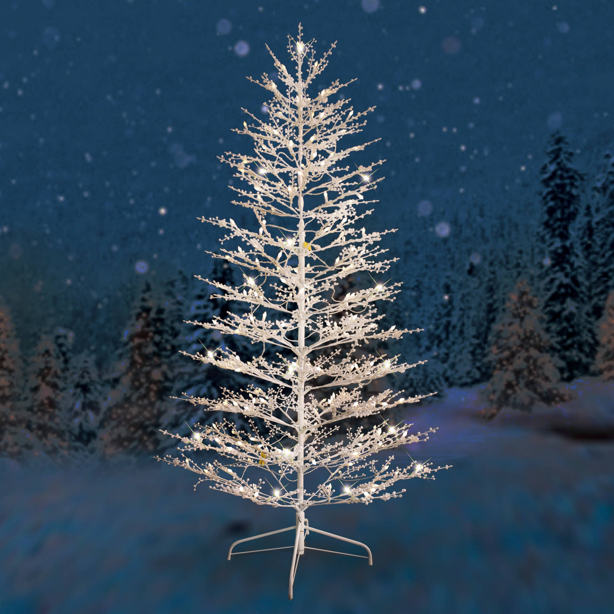 Outdoor Lighted Christmas Tree
 Outdoor Pre Lit Christmas Tree