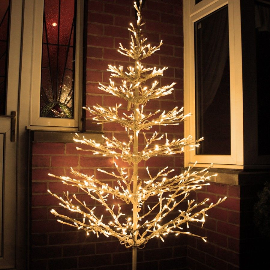 Outdoor Lighted Christmas Tree
 Beautiful LED tree