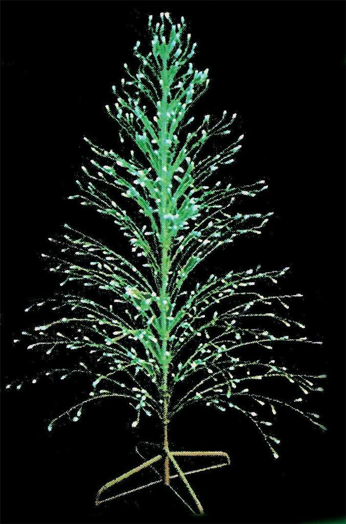 Outdoor Lighted Christmas Tree
 LIGHTED OUTDOOR METAL TWIG CHRISTMAS TREE PRELIT 400 GREEN