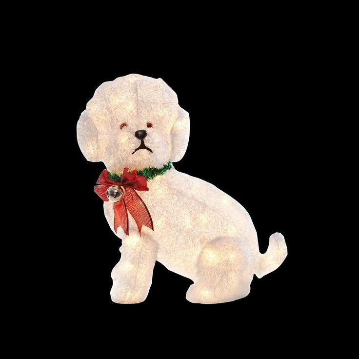Outdoor Lighted Dog Christmas Decorations
 643 best Holiday Crafts and Ideas images on Pinterest