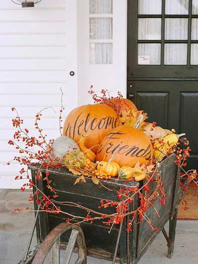 Outdoor Thanksgiving Decorations
 21 Creative Thanksgiving Outdoor Decoration Ideas