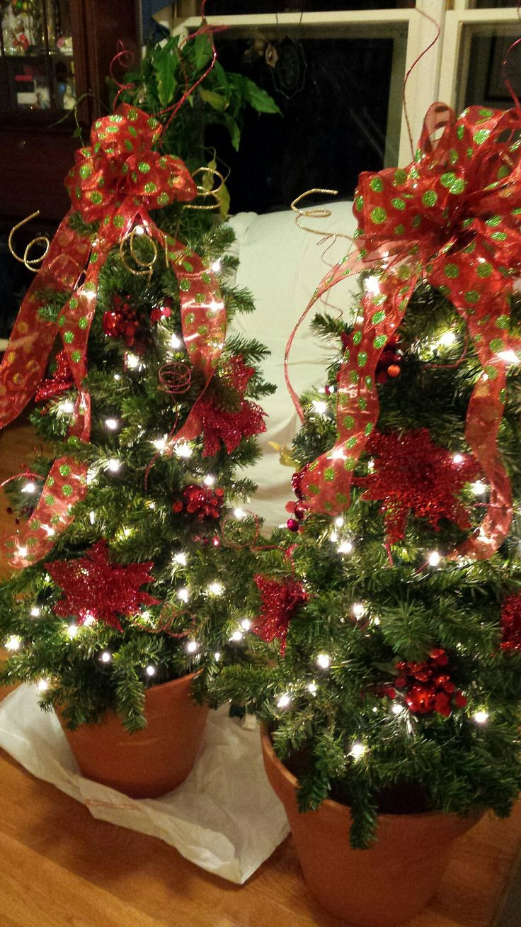 Patio Christmas Trees
 Best 25 Outdoor christmas trees ideas on Pinterest