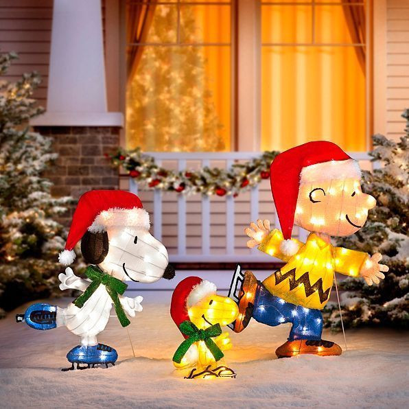 Peanut Outdoor Christmas Decorations
 11 best snoopy and xmas images on Pinterest
