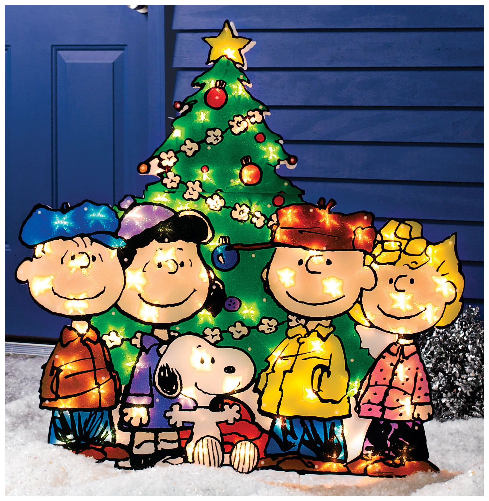 Peanut Outdoor Christmas Decorations
 peanuts characters christmas decorations