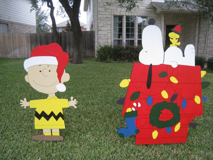 Peanut Outdoor Christmas Decorations
 15 best images about Snoopy Charlie brown on Pinterest