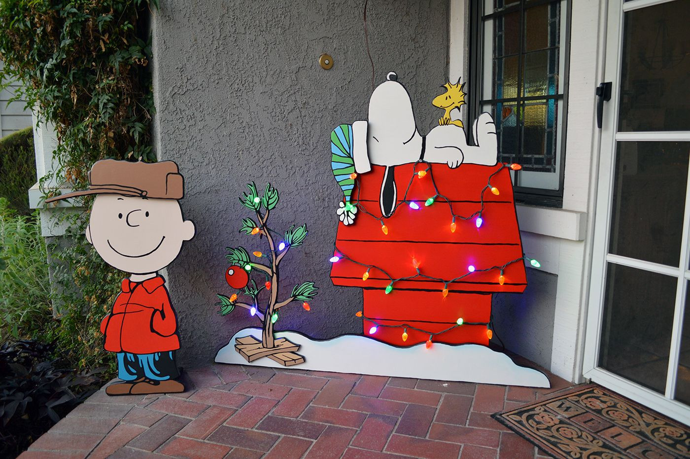 Peanut Outdoor Christmas Decorations
 Made some Peanuts themed yard art for my wife will add