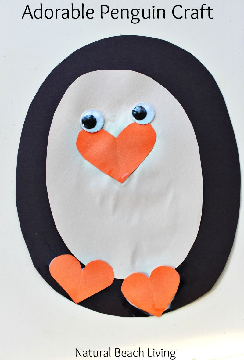 Penguin Craft For Preschoolers
 Penguin Craft Preschool Activity Easy Penguin Activities