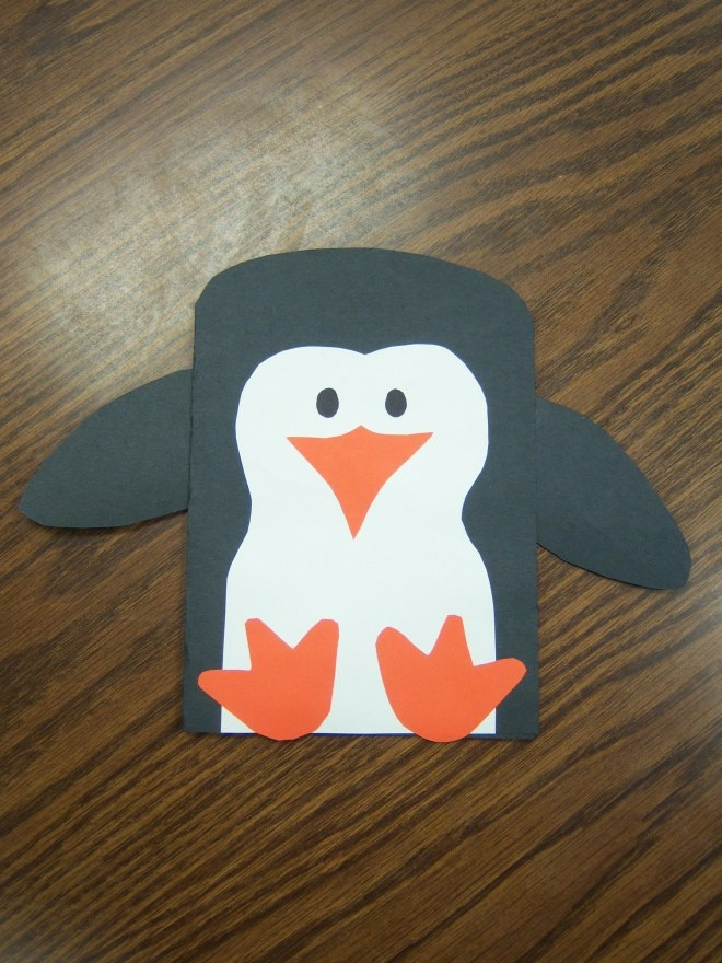 Penguin Craft For Preschoolers
 17 Best images about G1 Penguins on Pinterest