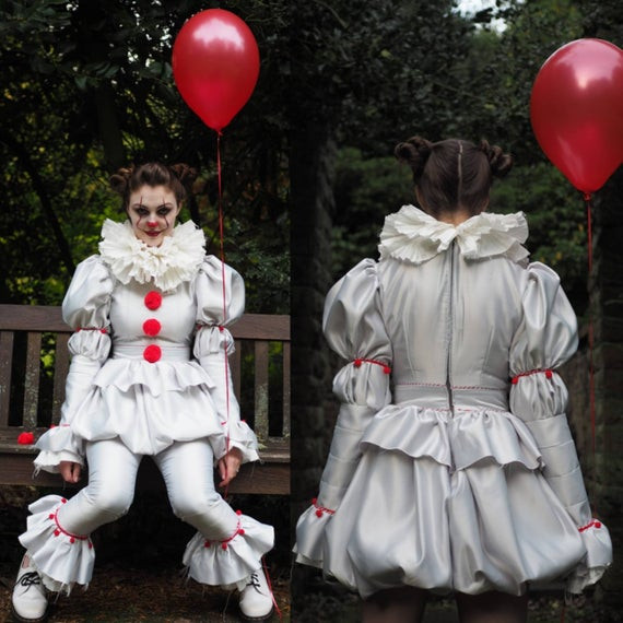 Pennywise Costume DIY
 Pennywise Costume dress with pants IT 2017 clown costume