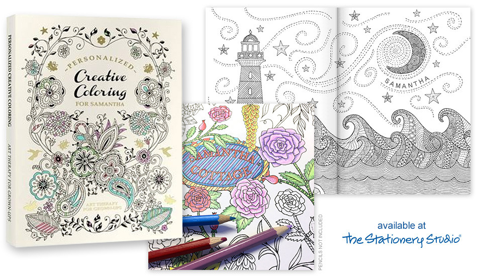 Personalized Coloring Books For Adults
 Trend Personalized Adult Coloring Books