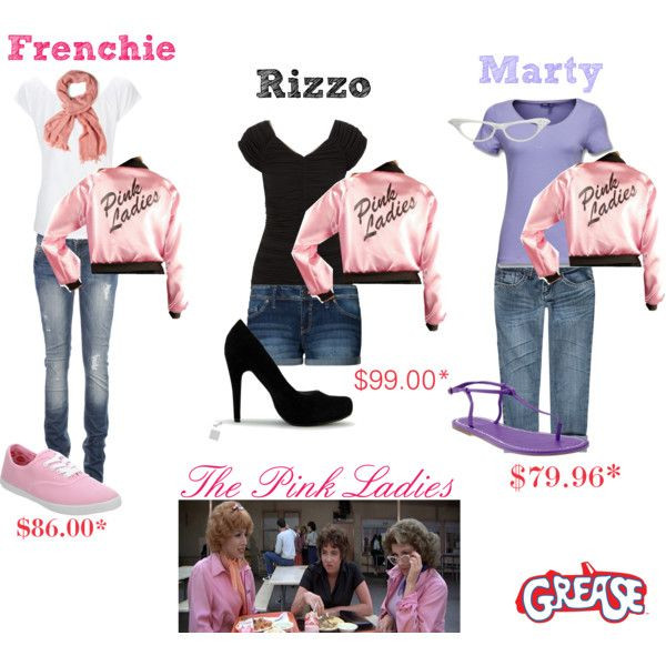 Pink Ladies Costume DIY
 Best 25 Grease costumes ideas on Pinterest