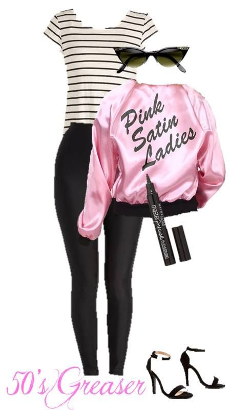 Pink Ladies Costume DIY
 25 best ideas about Grease Costumes on Pinterest