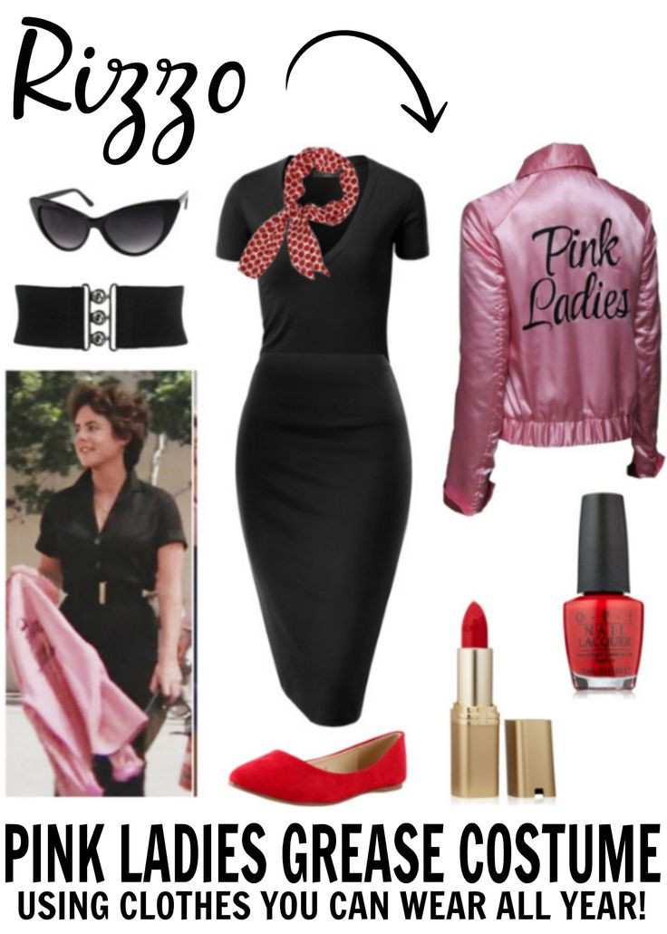 Pink Ladies Costume DIY
 25 best ideas about Grease Costumes on Pinterest
