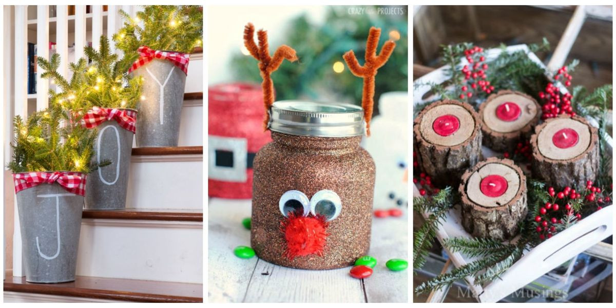 Pinterest DIY Christmas Crafts
 55 Easy Christmas Crafts Simple DIY Holiday Craft Ideas