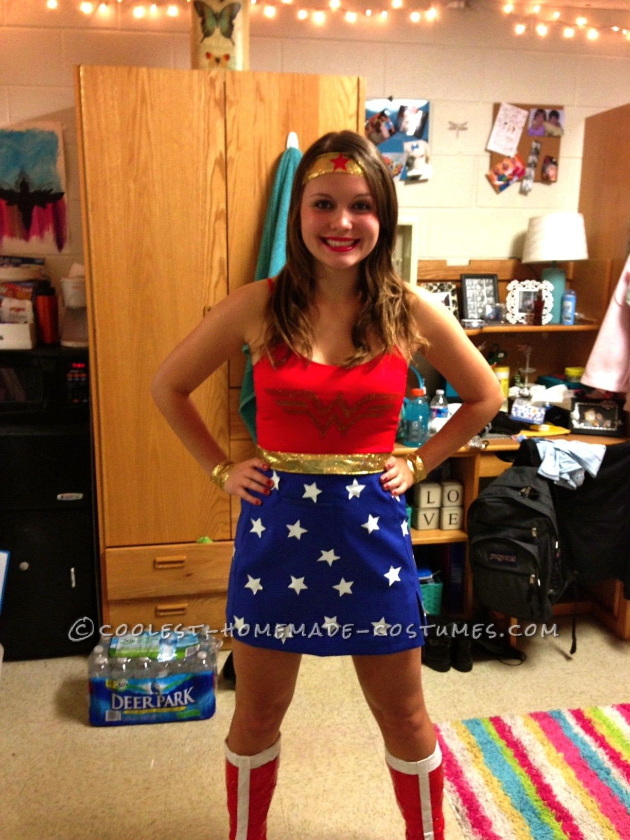 Pinterest DIY Halloween Costumes
 Cool Homemade Wonder Woman Costume