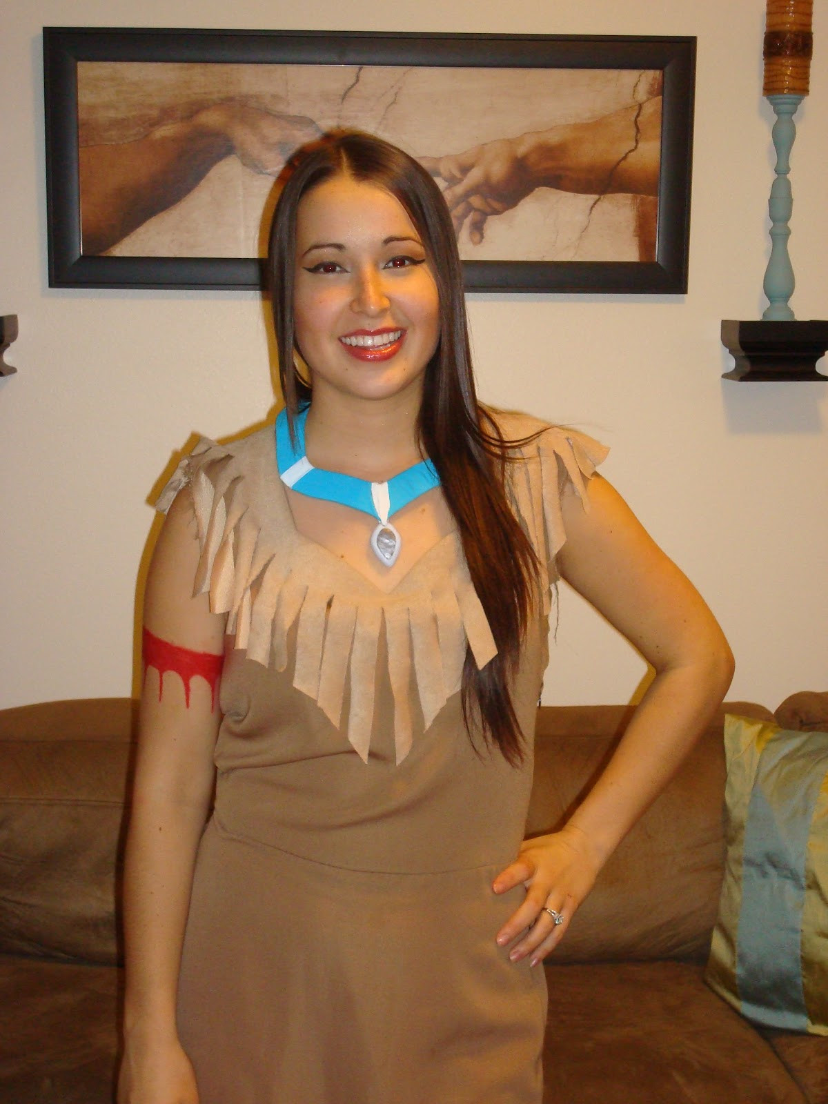 Pocahontas Costume DIY
 Hand Picked Plumbs Tis the season of