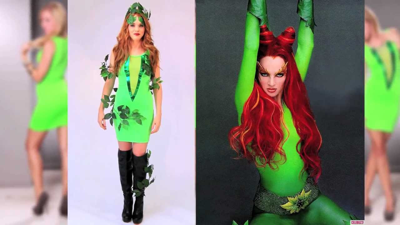 Poison Ivy Costume DIY
 y Halloween Poison Ivy inspired Costume DIY