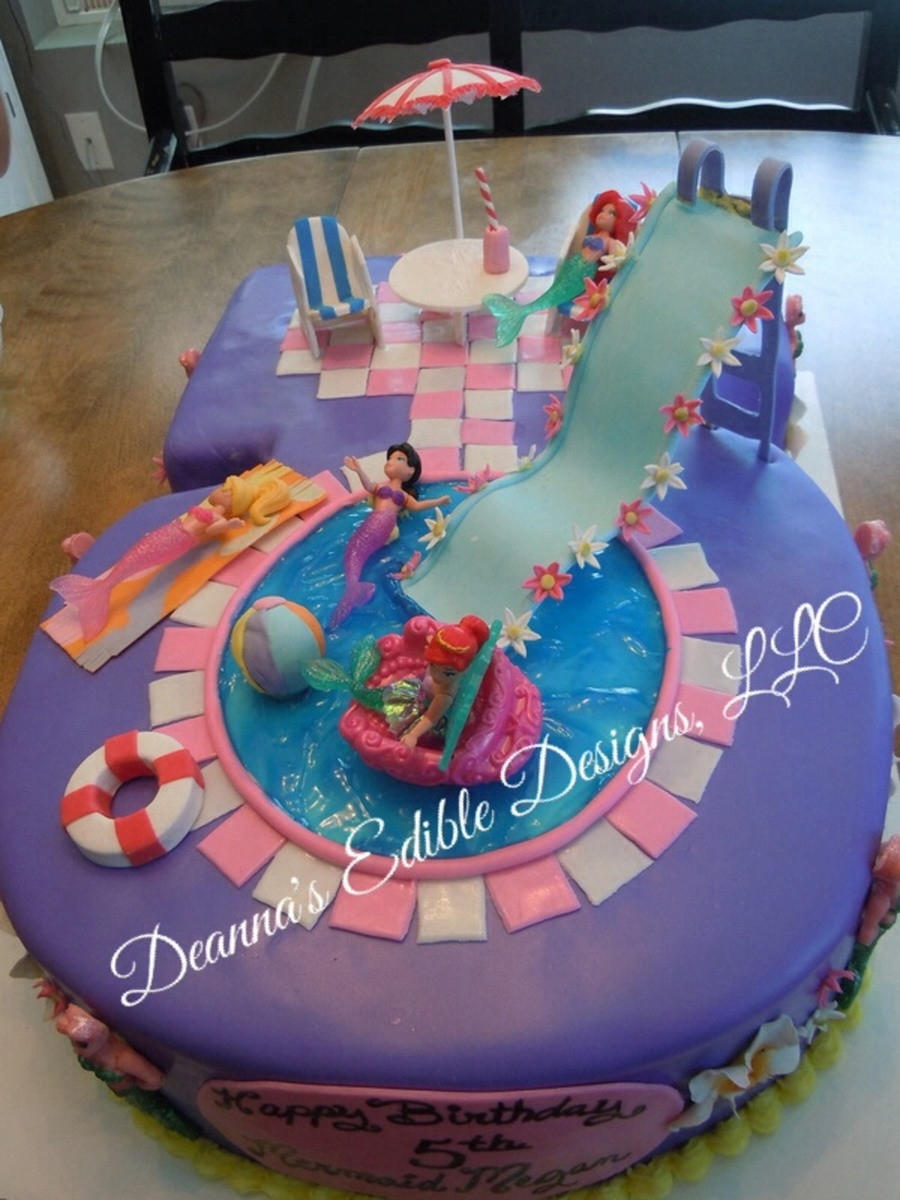 Pool Party Cakes Ideas
 Pool Party Cake CakeCentral