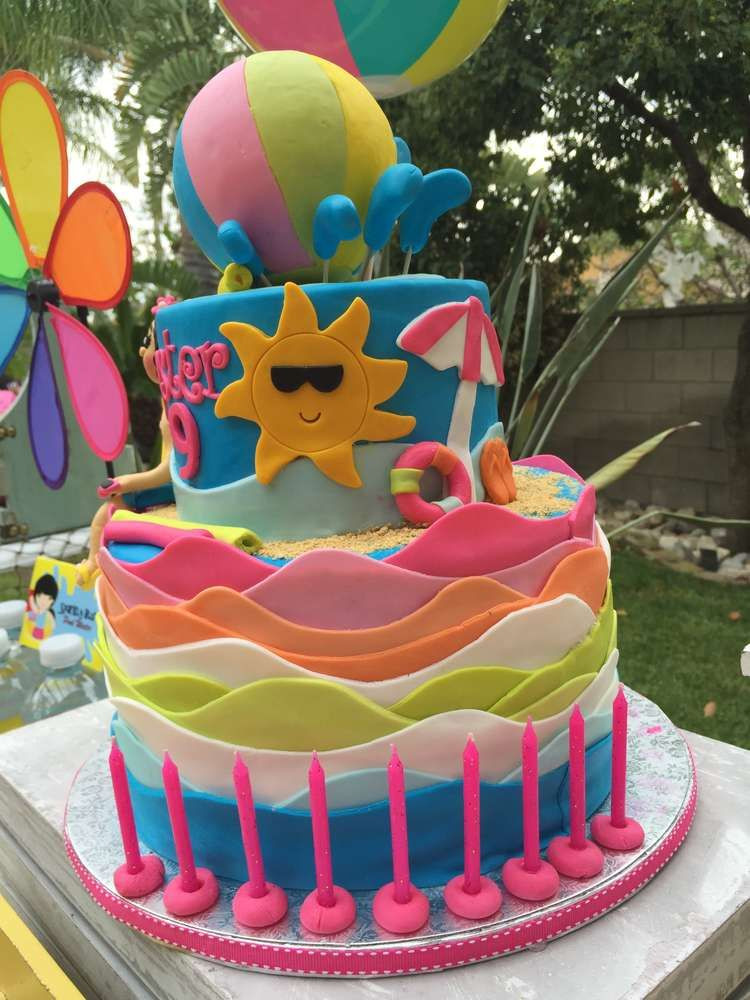 Pool Party Ideas For 2 Year Old
 Swimming Pool Summer Party Summer Party Ideas in 2019