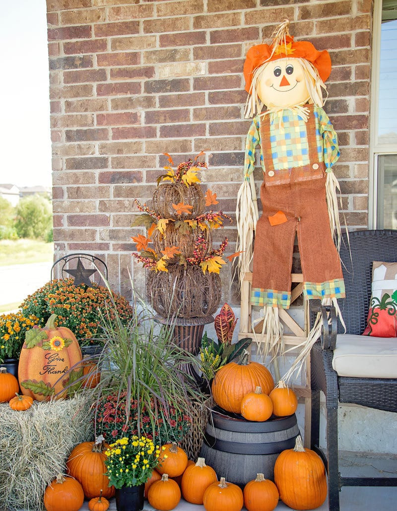 Porch Fall Decorating Ideas
 Easy Fall Porch Decorating Ideas Scattered Thoughts of a