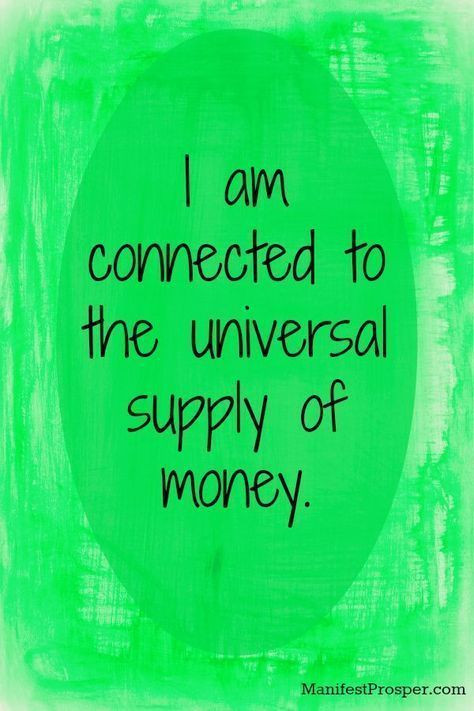 Positive Money Quotes
 Manifesting Affirmations