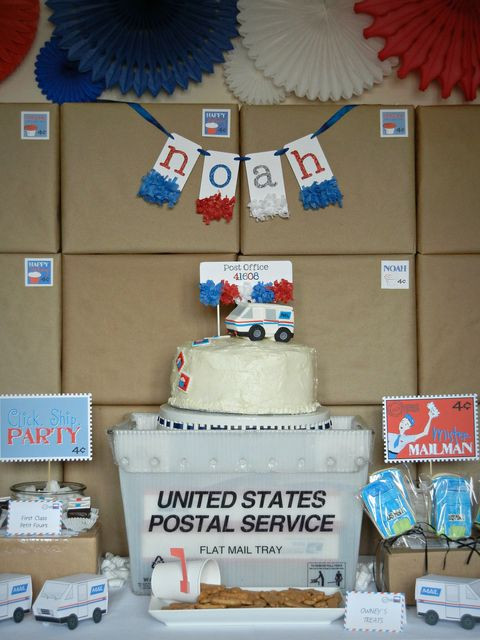Post Office Retirement Party Ideas
 Mail Theme Birthday Party Ideas