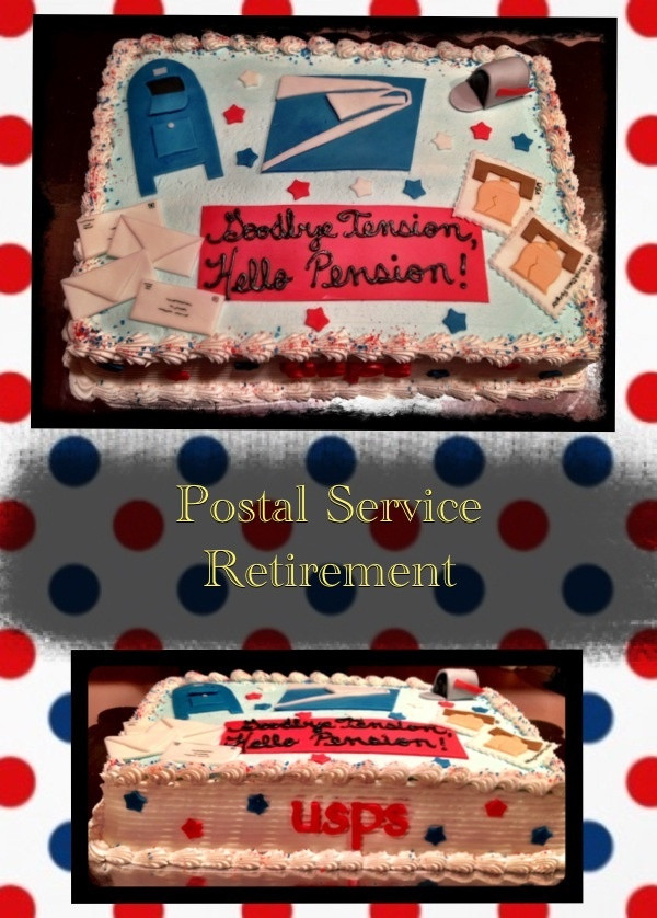 Post Office Retirement Party Ideas
 Retirement Cake My Cakes in 2019