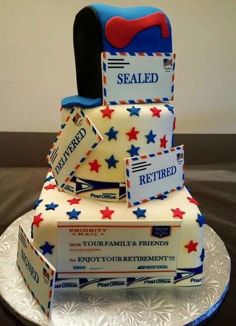 Post Office Retirement Party Ideas
 Postal office cake cakes Pinterest