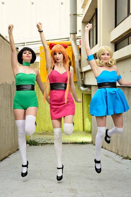 Powerpuff Girls Costumes DIY
 powerpuff girls cosplay 3 Cosplay Plans