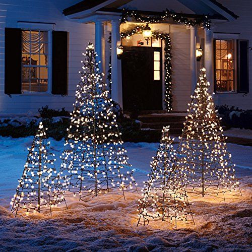 Pre Lit Outdoor Christmas Trees
 Best 25 Metal christmas tree ideas on Pinterest