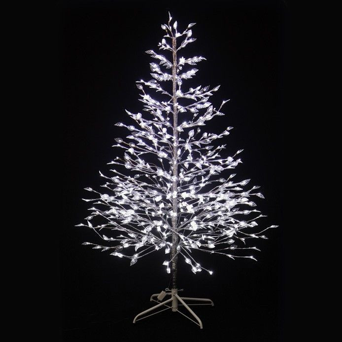 Pre Lit Outdoor Christmas Trees
 This Pre lit Silver Twig Christmas Tree Indoor Outdoor