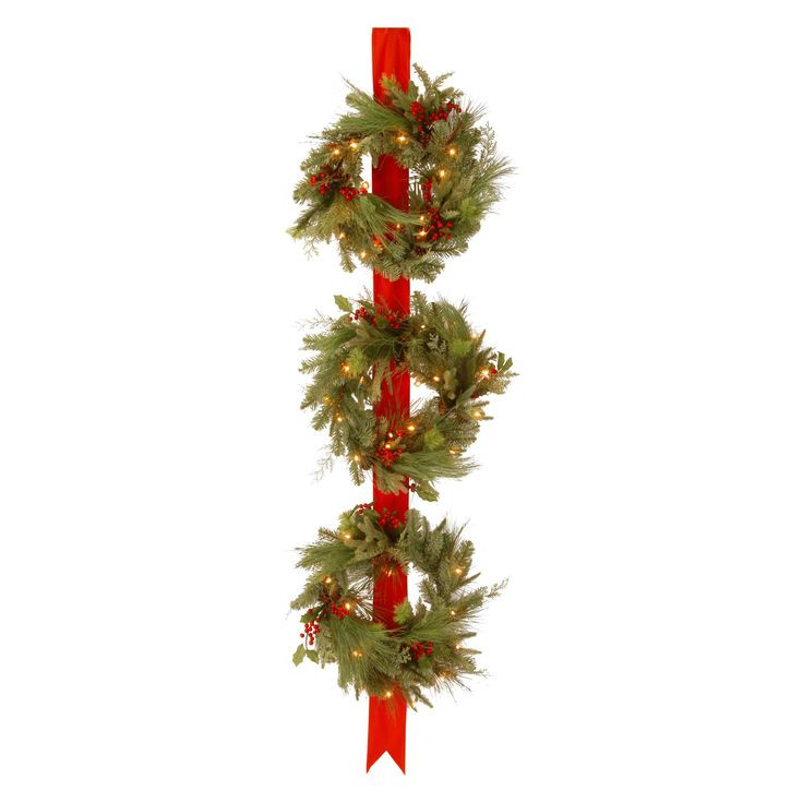 Pre Lit Outdoor Christmas Wreaths
 17 Best ideas about Pre Lit Christmas Wreaths on Pinterest