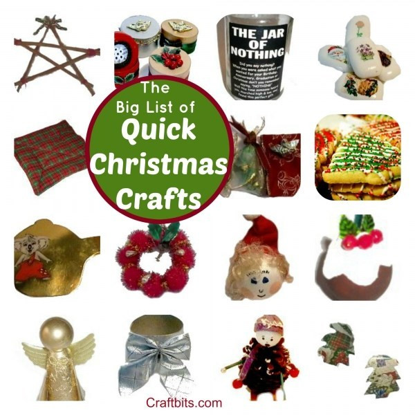 Quick Christmas Crafts
 Quick Christmas Crafts — craftbits