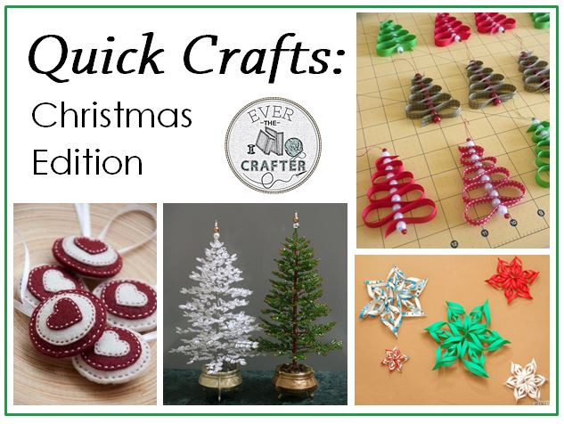 Quick Christmas Crafts
 Quick Crafts Christmas Edition