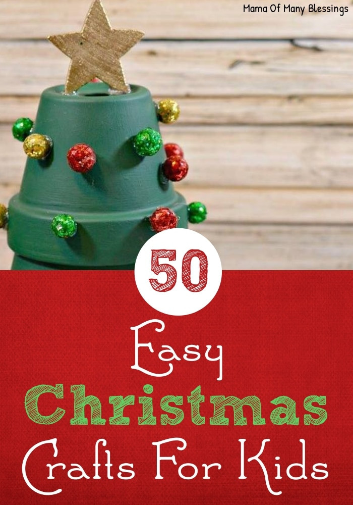 Quick Christmas Crafts
 50 Awesome Quick and Easy Kids Craft Ideas For Christmas