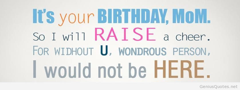 Quote About Mothers Birthday
 MOM QUOTES image quotes at relatably