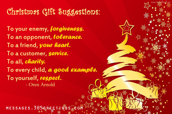 Quote For Christmas Card
 Christmas Card Quotes and Sayings 365greetings
