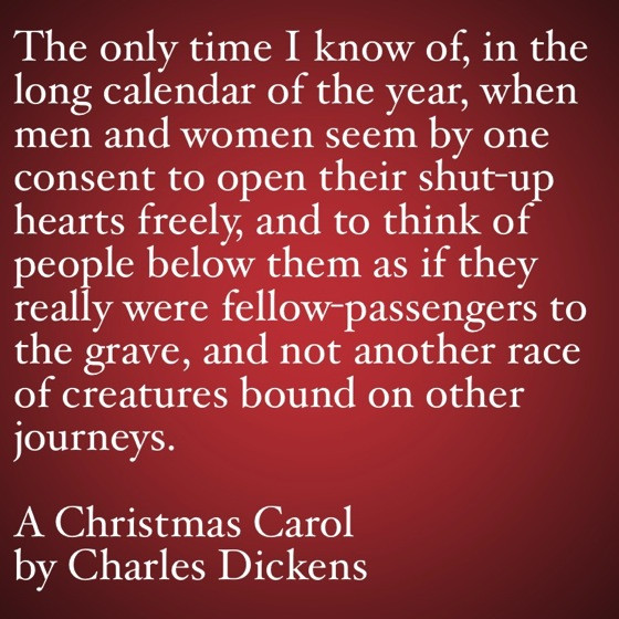 Quote From A Christmas Carol
 A Christmas Carol Quotes QuotesGram