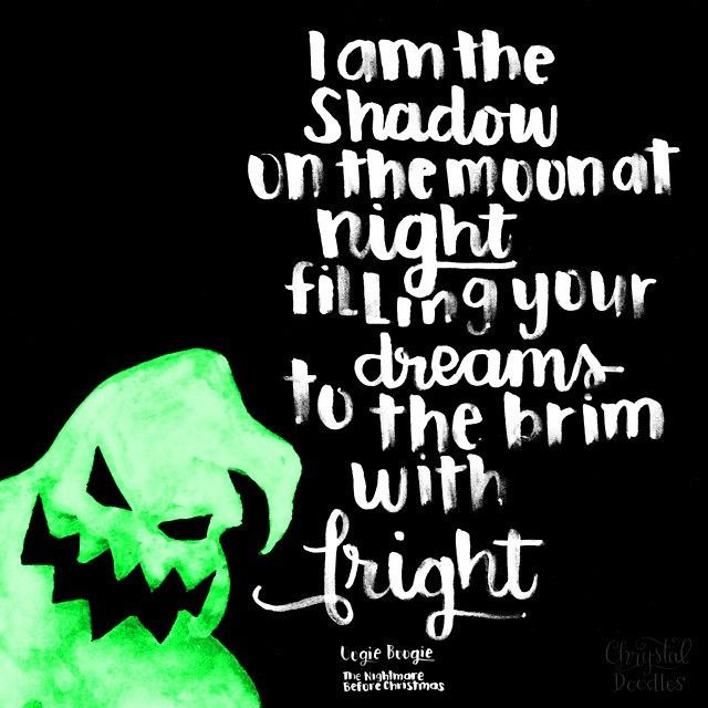 Quote From Nightmare Before Christmas
 Day 60 100 The Nightmare Before Christmas Quote