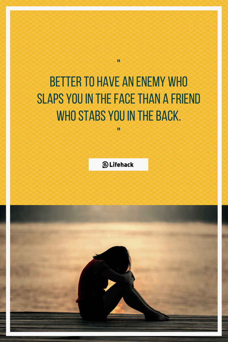 Quotes Fake Friendship
 25 Fake Friends Quotes to Help You Treasure the True es