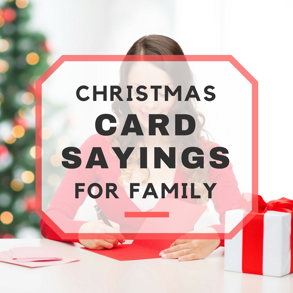 Quotes For Christmas Card
 25 Christmas Card Sayings for Family