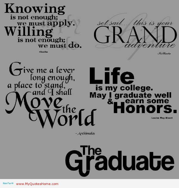 Quotes For High School Graduations
 High School Graduation Congratulations Quotes QuotesGram