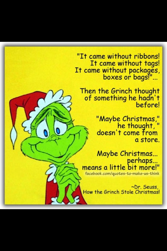 Quotes From How The Grinch Stole Christmas
 Grinch s ah hah moment
