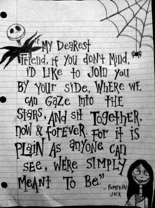 Quotes From The Nightmare Before Christmas
 17 best ideas about Nightmare Before Christmas Quotes on