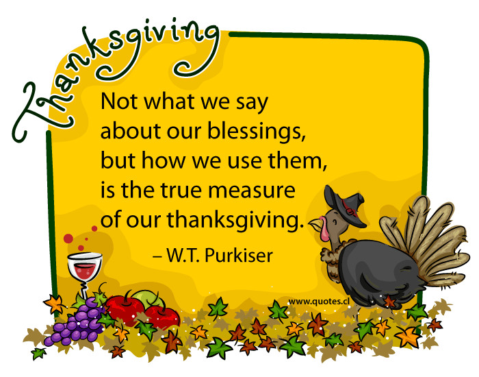 Quotes Of Thanksgiving
 Saint Quotes About Thanksgiving QuotesGram