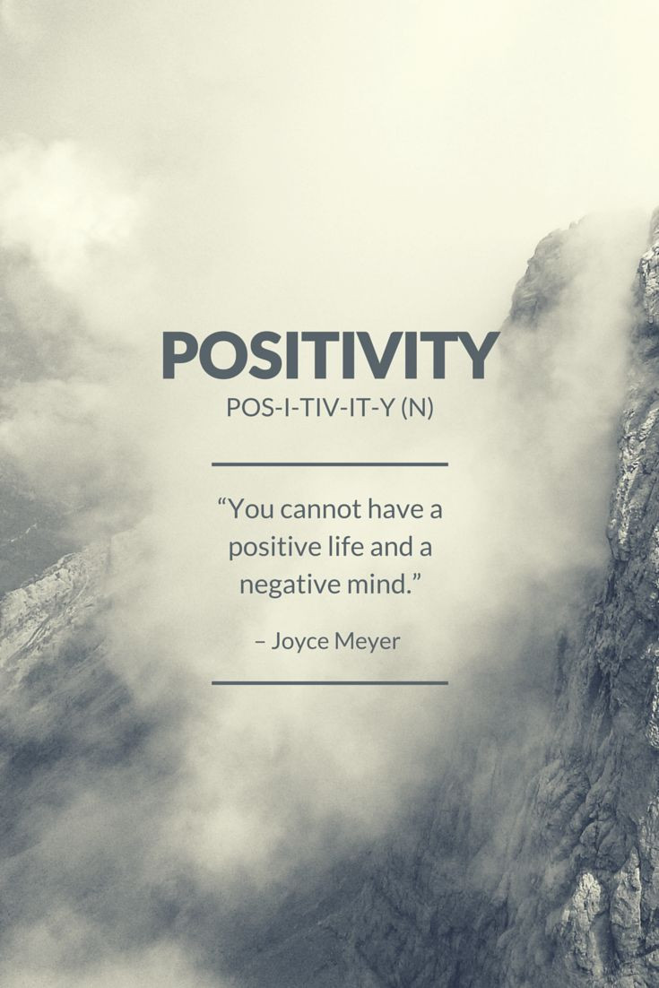 Quotes On Positivity
 5795 best Positive Words images on Pinterest