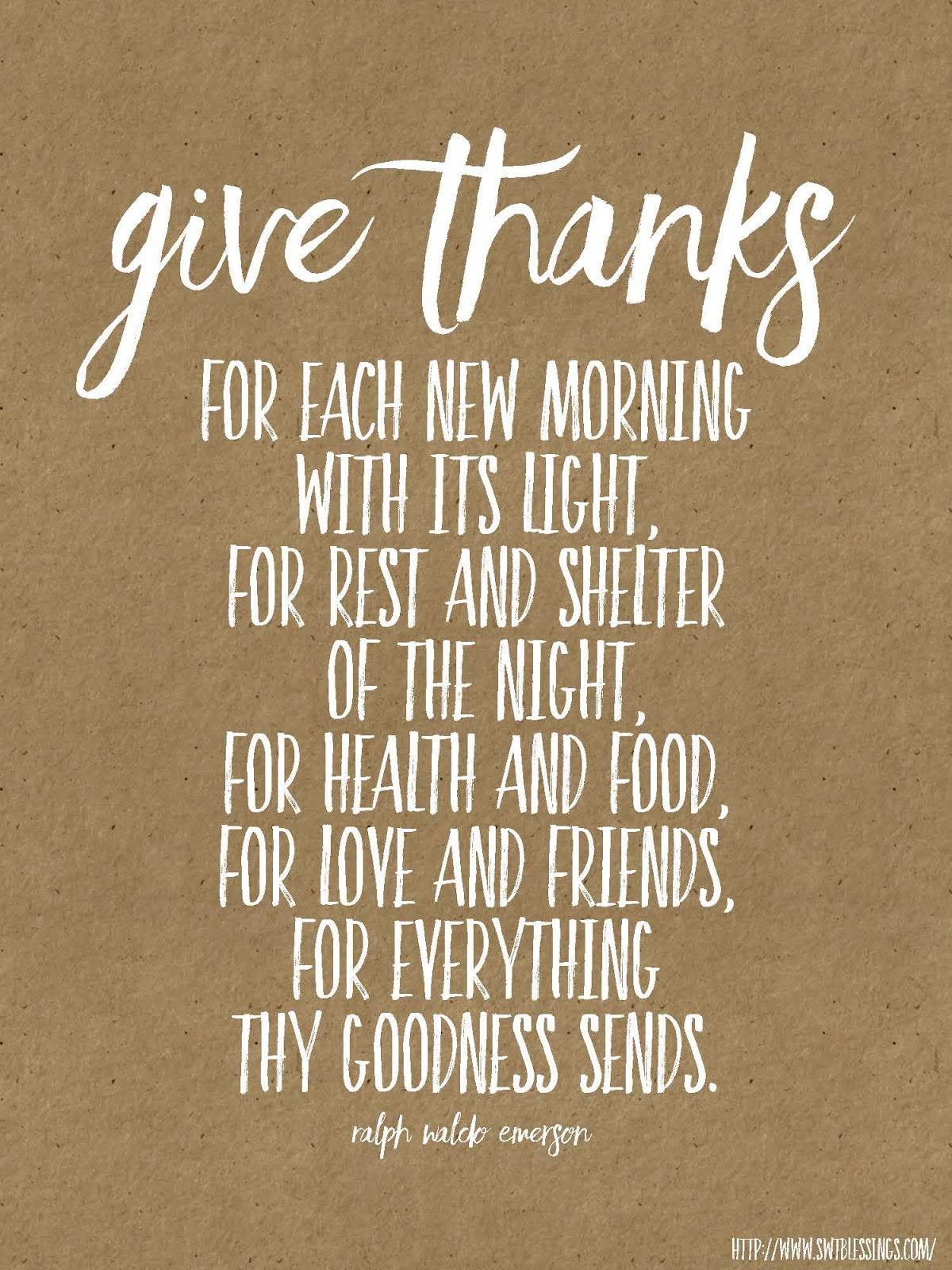 Quotes On Thanksgiving And Gratitude
 Sweet Blessings Give Thanks
