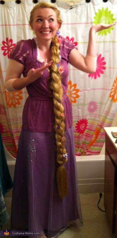 Rapunzel Costume DIY
 Homemade Tangled Rapunzel Costume